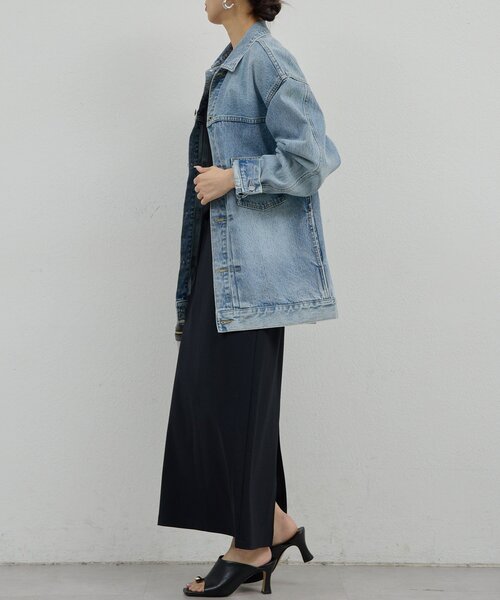 GALLARDAGALANTE（ガリャルダガランテ）の「【サイズ展開あり】オーバーGジャン（ベスト・レディース・ブルー・1/0）」の13枚目の写真