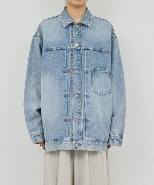 GALLARDAGALANTE（ガリャルダガランテ）の「【サイズ展開あり】オーバーGジャン（ベスト・レディース・ブルー・1/0）」の11枚目の写真