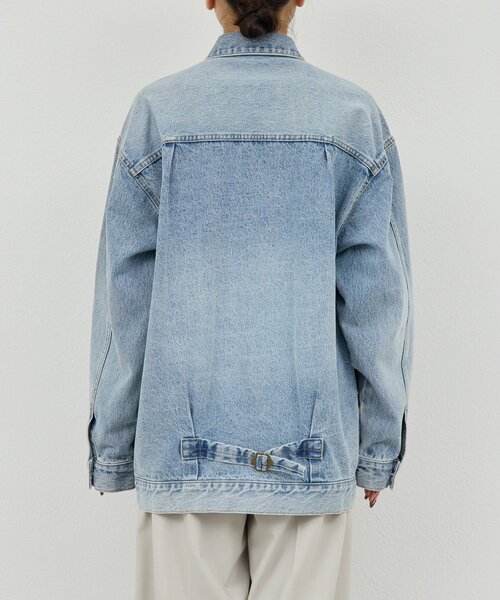 GALLARDAGALANTE（ガリャルダガランテ）の「【サイズ展開あり】オーバーGジャン（ベスト・レディース・ブルー・1/0）」の9枚目の写真