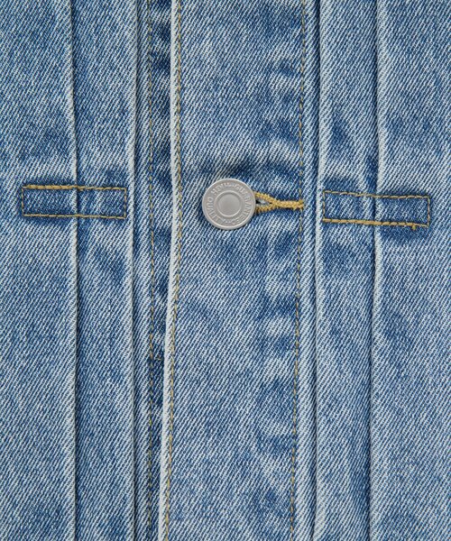 GALLARDAGALANTE（ガリャルダガランテ）の「【サイズ展開あり】オーバーGジャン（ベスト・レディース・ブルー・1/0）」の3枚目の写真