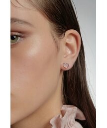 KAREN WALKER（カレンウォーカー）の「ミニハートスタッド925シルバーイヤリング（ピアス（両耳用））」