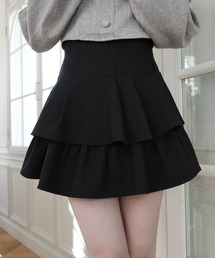 LIPSERVICE | インナーショーパン付フリルティアードスカート(スカート)