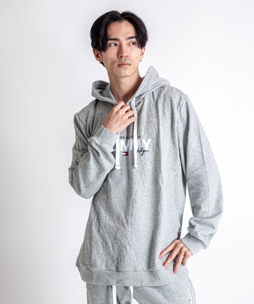 TOMMY HILFIGER(トミーヒルフィガー)の「【TOMMY HILFIGER】パーカー プルオーバー 薄手裏起毛 部屋着 ルームウエア(パーカー・メンズ・グレー/ネイビー・M/L/XL)」の17枚目の写真