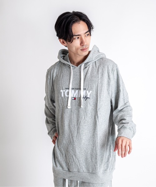 TOMMY HILFIGER(トミーヒルフィガー)の「【TOMMY HILFIGER】パーカー プルオーバー 薄手裏起毛 部屋着 ルームウエア(パーカー・メンズ・グレー/ネイビー・M/L/XL)」の19枚目の写真