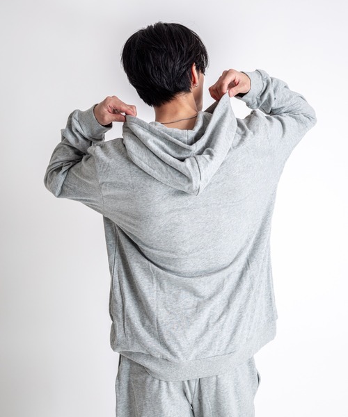 TOMMY HILFIGER(トミーヒルフィガー)の「【TOMMY HILFIGER】パーカー プルオーバー 薄手裏起毛 部屋着 ルームウエア(パーカー・メンズ・グレー/ネイビー・M/L/XL)」の21枚目の写真