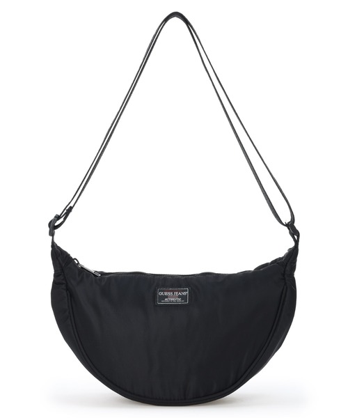 GUESS JEANS(ゲスジーンズ)の「GUESS JEANS Sm Crossbody ショルダーバッグ (ボディバッグ/ウエストポーチ・レディース・ブラック/ベージュ・ONE SIZE)」の7枚目の写真