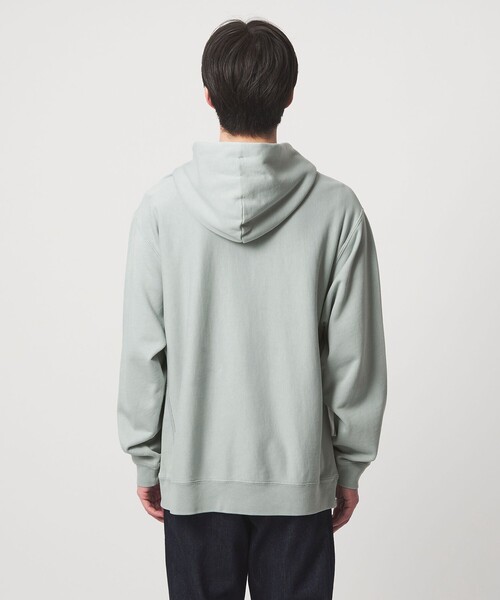 green label relaxing（グリーンレーベルリラクシング）の「スノーウォッシュ フーディ パーカー（パーカー・メンズ・ダークグレー/ライム/ライトピンク・L/S/XL/M）」の9枚目の写真