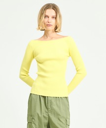 ESTNATION | ESTNATION / ボートネックニット(ニット/セーター)