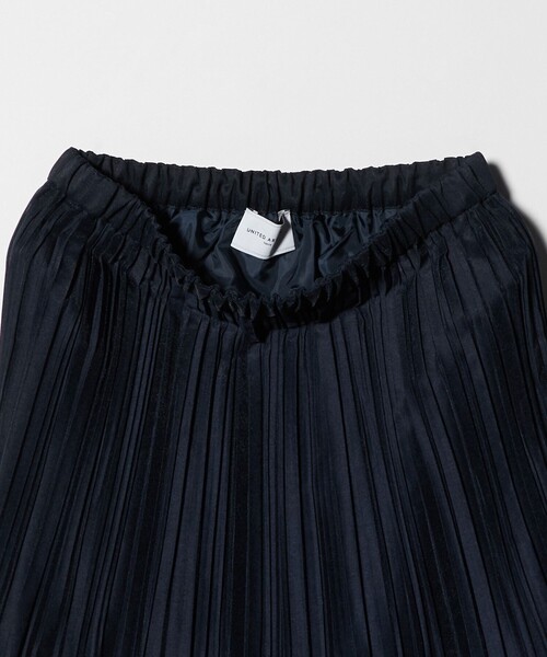 UNITED ARROWS（ユナイテッドアローズ）の「オーガンジー コンスト プリーツスカート（スカート・レディース・ライトブルー/オフホワイト/ネイビー・FREE）」の6枚目の写真