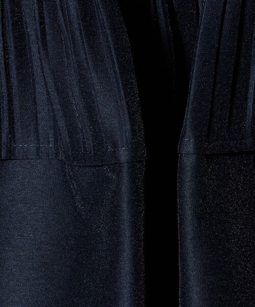 UNITED ARROWS（ユナイテッドアローズ）の「オーガンジー コンスト プリーツスカート（スカート・レディース・ライトブルー/オフホワイト/ネイビー・FREE）」の7枚目の写真