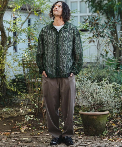 CAMBIO（カンビオ）の「mp14477- Waist Switch Easy Pants イージースラックスパンツ(PF-261-014)（スラックス・メンズ・グレー/ブラック・L/M）」の6枚目の写真