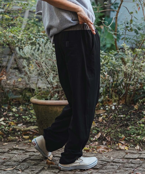 CAMBIO（カンビオ）の「mp14477- Waist Switch Easy Pants イージースラックスパンツ(PF-261-014)（スラックス・メンズ・グレー/ブラック・L/M）」の10枚目の写真