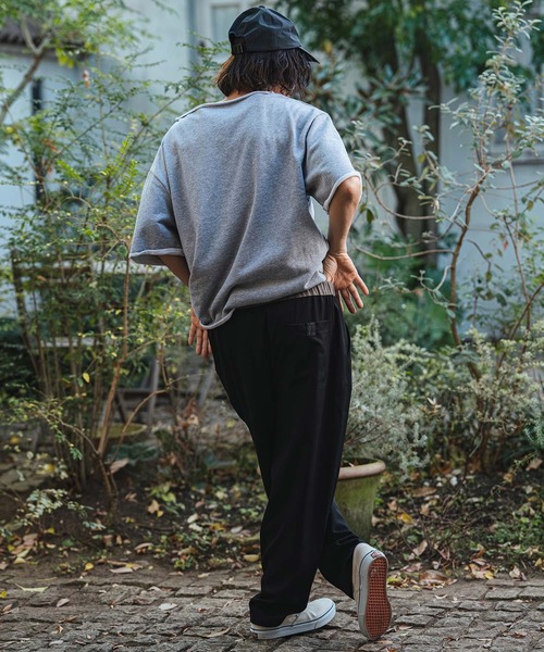 CAMBIO（カンビオ）の「mp14477- Waist Switch Easy Pants イージースラックスパンツ(PF-261-014)（スラックス・メンズ・グレー/ブラック・L/M）」の13枚目の写真