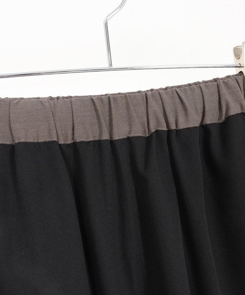 CAMBIO（カンビオ）の「mp14477- Waist Switch Easy Pants イージースラックスパンツ(PF-261-014)（スラックス・メンズ・グレー/ブラック・L/M）」の18枚目の写真