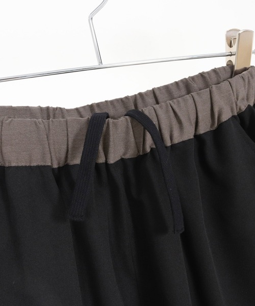 CAMBIO（カンビオ）の「mp14477- Waist Switch Easy Pants イージースラックスパンツ(PF-261-014)（スラックス・メンズ・グレー/ブラック・L/M）」の19枚目の写真