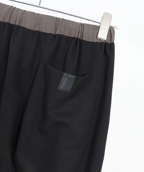 CAMBIO（カンビオ）の「mp14477- Waist Switch Easy Pants イージースラックスパンツ(PF-261-014)（スラックス・メンズ・グレー/ブラック・L/M）」の22枚目の写真