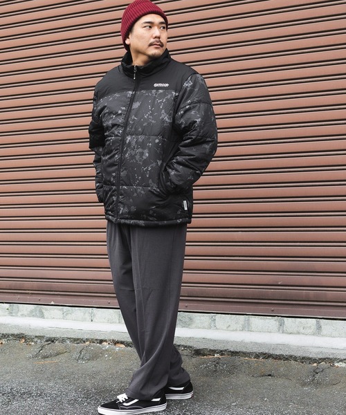 OUTDOOR PRODUCTS（アウトドアプロダクツ）の「OUTDOOR PRODUCTS (アウトドアプロダクツ) 裏アルミ フルジップ 中綿 ジャケット（ダウンジャケット/コート・メンズ・ブラック/ダークグレー/ネイビー・5L/3L/4L）」の12枚目の写真