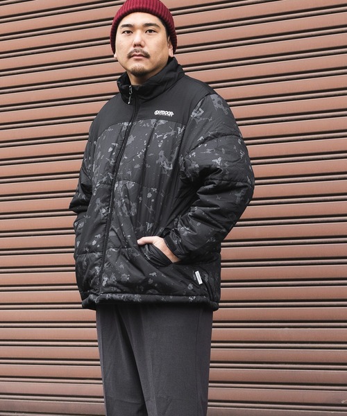 OUTDOOR PRODUCTS（アウトドアプロダクツ）の「OUTDOOR PRODUCTS (アウトドアプロダクツ) 裏アルミ フルジップ 中綿 ジャケット（ダウンジャケット/コート・メンズ・ブラック/ダークグレー/ネイビー・5L/3L/4L）」の11枚目の写真