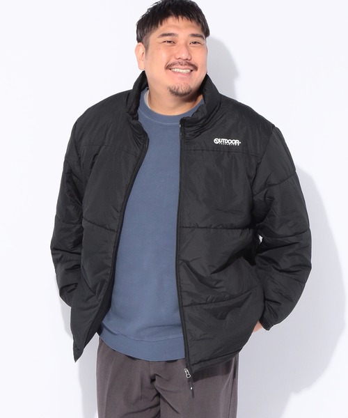 OUTDOOR PRODUCTS（アウトドアプロダクツ）の「OUTDOOR PRODUCTS (アウトドアプロダクツ) 裏アルミ フルジップ 中綿 ジャケット（ダウンジャケット/コート・メンズ・ブラック/ダークグレー/ネイビー・5L/3L/4L）」の16枚目の写真