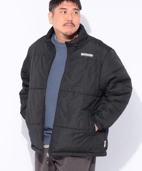 OUTDOOR PRODUCTS（アウトドアプロダクツ）の「OUTDOOR PRODUCTS (アウトドアプロダクツ) 裏アルミ フルジップ 中綿 ジャケット（ダウンジャケット/コート・メンズ・ブラック/ダークグレー/ネイビー・5L/3L/4L）」の17枚目の写真