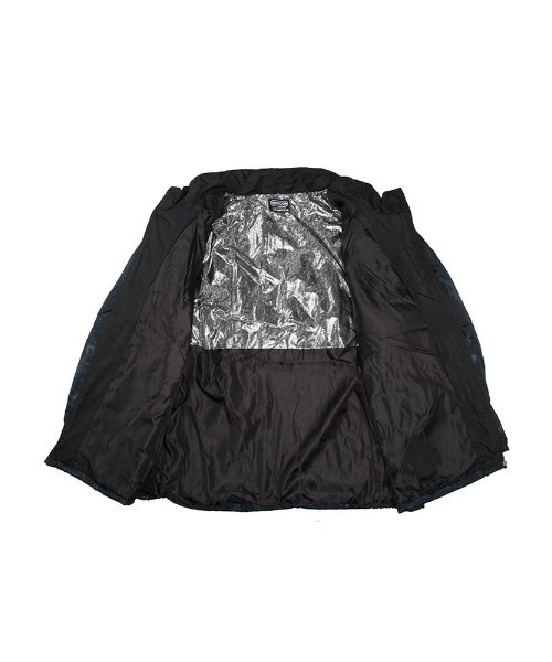 OUTDOOR PRODUCTS（アウトドアプロダクツ）の「OUTDOOR PRODUCTS (アウトドアプロダクツ) 裏アルミ フルジップ 中綿 ジャケット（ダウンジャケット/コート・メンズ・ブラック/ダークグレー/ネイビー・5L/3L/4L）」の5枚目の写真