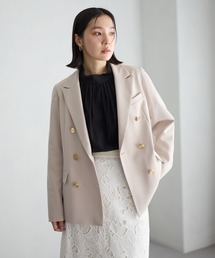 Andemiu（アンデミュウ）の「【S/Mサイズ展開】キンボタンジャケット636597（テーラードジャケット）」