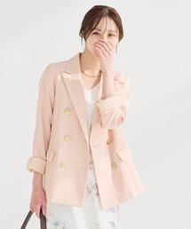 Andemiu（アンデミュウ）の「【S/Mサイズ展開】キンボタンジャケット636597（テーラードジャケット）」