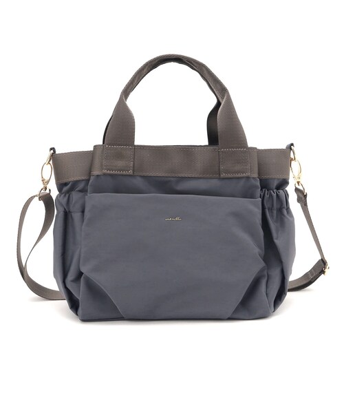 ITS'DEMO（イッツデモ）の「【収納アドバイザー監修】バルーン2WAYトート（ハンドバッグ・レディース・グレー/ベージュ/ブラック/グリーン系・00）」の14枚目の写真