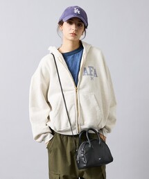 REMI RELIEF | 【REMI RELIEF / レミ レリーフ】  SP加工 起毛裏毛 ZIPパーカー（AFA・ジップフーディ・ユニセックス）(パーカー)