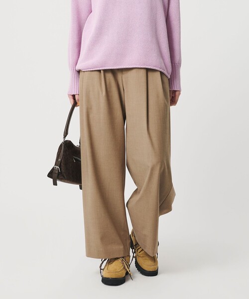 BEAUTY&YOUTH UNITED ARROWS(ビューティーアンドユースユナイテッドアローズ)の「バックラップタックパンツ ウォッシャブル(その他パンツ・レディース・その他1/ベージュ/グレー系/ダークブラウン・S/M/XS)」の19枚目の写真