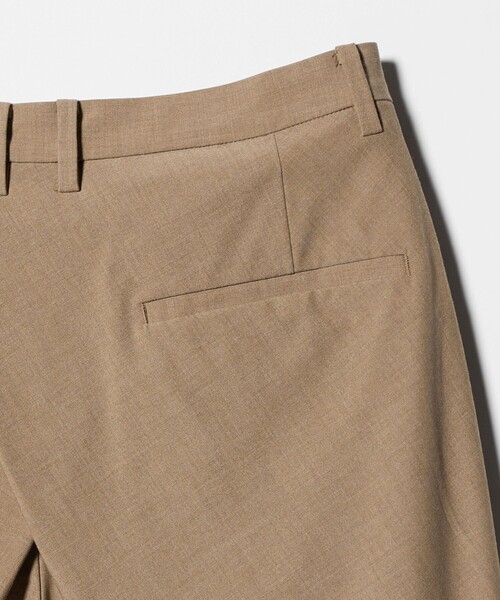 BEAUTY&YOUTH UNITED ARROWS(ビューティーアンドユースユナイテッドアローズ)の「バックラップタックパンツ ウォッシャブル(その他パンツ・レディース・その他1/ベージュ/グレー系/ダークブラウン・S/M/XS)」の8枚目の写真