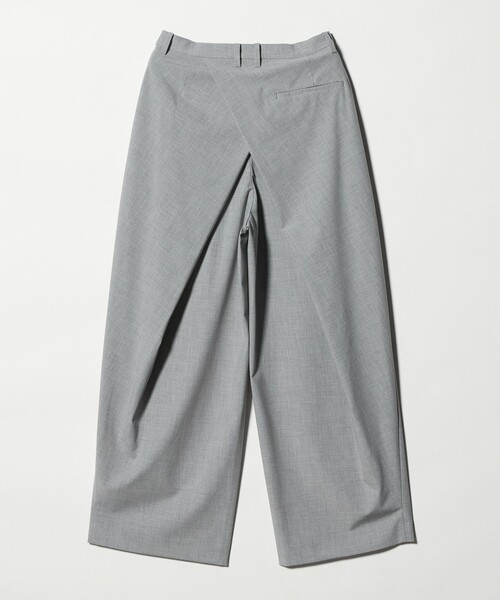 BEAUTY&YOUTH UNITED ARROWS(ビューティーアンドユースユナイテッドアローズ)の「バックラップタックパンツ ウォッシャブル(その他パンツ・レディース・その他1/ベージュ/グレー系/ダークブラウン・S/M/XS)」の13枚目の写真