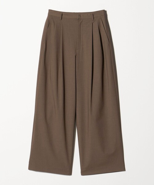BEAUTY&YOUTH UNITED ARROWS(ビューティーアンドユースユナイテッドアローズ)の「バックラップタックパンツ ウォッシャブル(その他パンツ・レディース・その他1/ベージュ/グレー系/ダークブラウン・S/M/XS)」の18枚目の写真