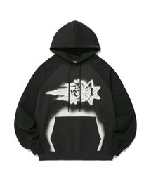 SPRAY ANIME HOODIE_CHARCOAL(NG2ESUM413A)
