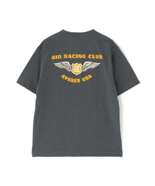 AVIREX(アヴィレックス)の「《A.A.R.C》HENLEY NECK T-SHIRT / ヘンリーネック ショートスリーブティーシャツ / AVIREX / アヴィレックス(Tシャツ/カットソー・メンズ・キナリ/チャコールグレー・L/M/XL/2XL)」の7枚目の写真