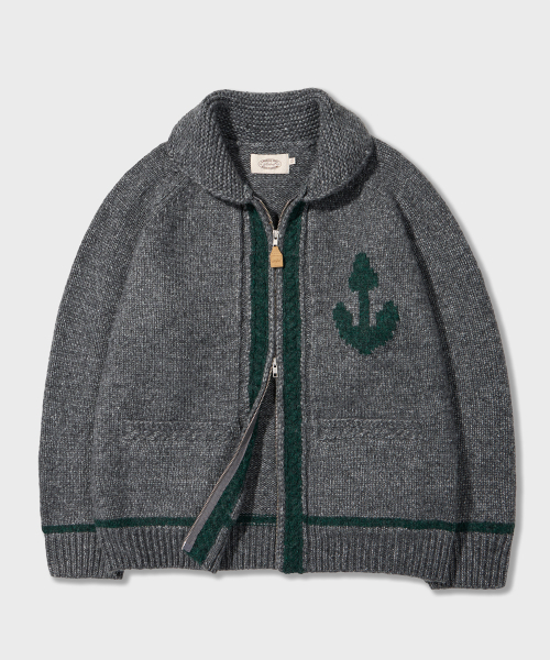 Anker Cowichan Cardigan Grey — анкер коварный кардиган