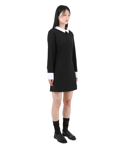 KATHARSIS(カタルシス)の「コルセットカラー ワンピース ブラック ONE SIZE(ワンピース・レディース・その他・ONE SIZE)」の3枚目の写真