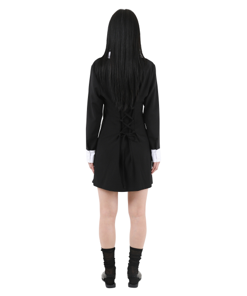KATHARSIS(カタルシス)の「コルセットカラー ワンピース ブラック ONE SIZE(ワンピース・レディース・その他・ONE SIZE)」の4枚目の写真