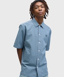 シャツ/ブラウス(半袖/袖なし) Cuff Detail T-Shirt   FRED PERRY FRED PERRY（フレッドペリー） tシャツ ワンポイントロゴ刺繍