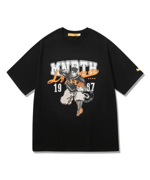 MAINBOOTH(メインブース)の「Touchdown T-Shirt(BLACK)(Tシャツ/カットソー・レディース・その他・1)」の3枚目の写真