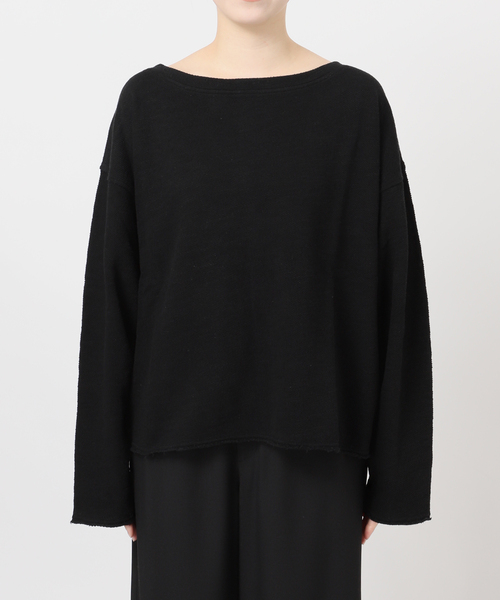 JOURNAL STANDARD(ジャーナルスタンダード)の「スラブインレイプルオーバー(Tシャツ/カットソー・レディース・ブラック系その他/ブラック/ホワイト・FREE)」の11枚目の写真