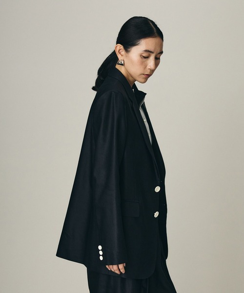 Chaos（カオス）の「Chaos(カオス)/ プラトジャケット 【セットアップ可】（テーラードジャケット・レディース・ホワイト系その他/ブラック・FREE）」の17枚目の写真
