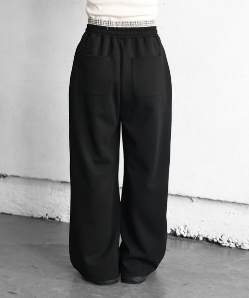 tiptop（ティップトップ）の「ダブルウェストダンボールスウェットパンツ（スウェットパンツ・レディース・グレー/ブラック・FREE）」の13枚目の写真