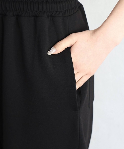 tiptop（ティップトップ）の「ダブルウェストダンボールスウェットパンツ（スウェットパンツ・レディース・グレー/ブラック・FREE）」の16枚目の写真