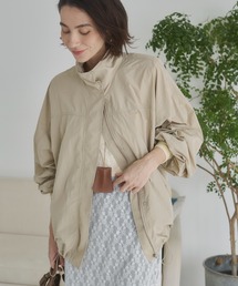 ANGIE（アンジー）の「スタンドカラーナイロンブルゾン（ブルゾン）」