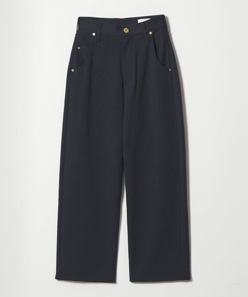 upperhights（アッパーハイツ）の「【別注】＜upper hights for conte＞スウェット 5ポケットパンツ UN（スウェットパンツ・レディース・ネイビー/ライトグレー・M/XS/S）」の2枚目の写真