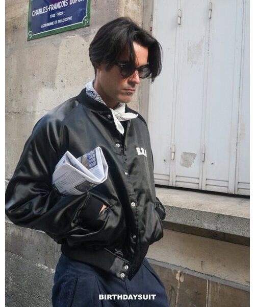 BIRTHDAYSUIT(バースデースーツ)の「COACH JUMPER (BLACK)(ナイロンジャケット・メンズ・その他・MEDIUM/SMALL)」の7枚目の写真