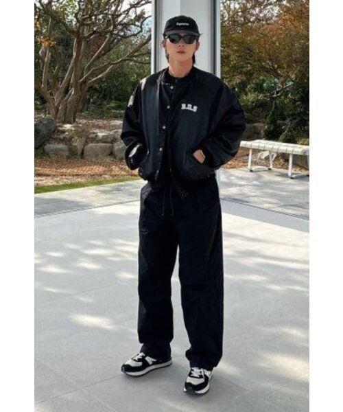 BIRTHDAYSUIT(バースデースーツ)の「COACH JUMPER (BLACK)(ナイロンジャケット・メンズ・その他・MEDIUM/SMALL)」の3枚目の写真