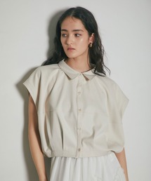 TUCKED SHORT VEST