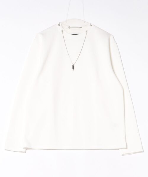 Sakka(サッカ)の「ネックレス付きポンチTEEシャツ(Tシャツ/カットソー・メンズ・ブラック/ホワイト・LARGE/MEDIUM)」の11枚目の写真